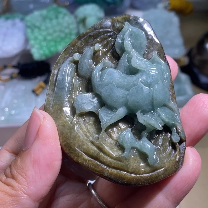 【闪购商品】颈饰未镶嵌翡翠悟道