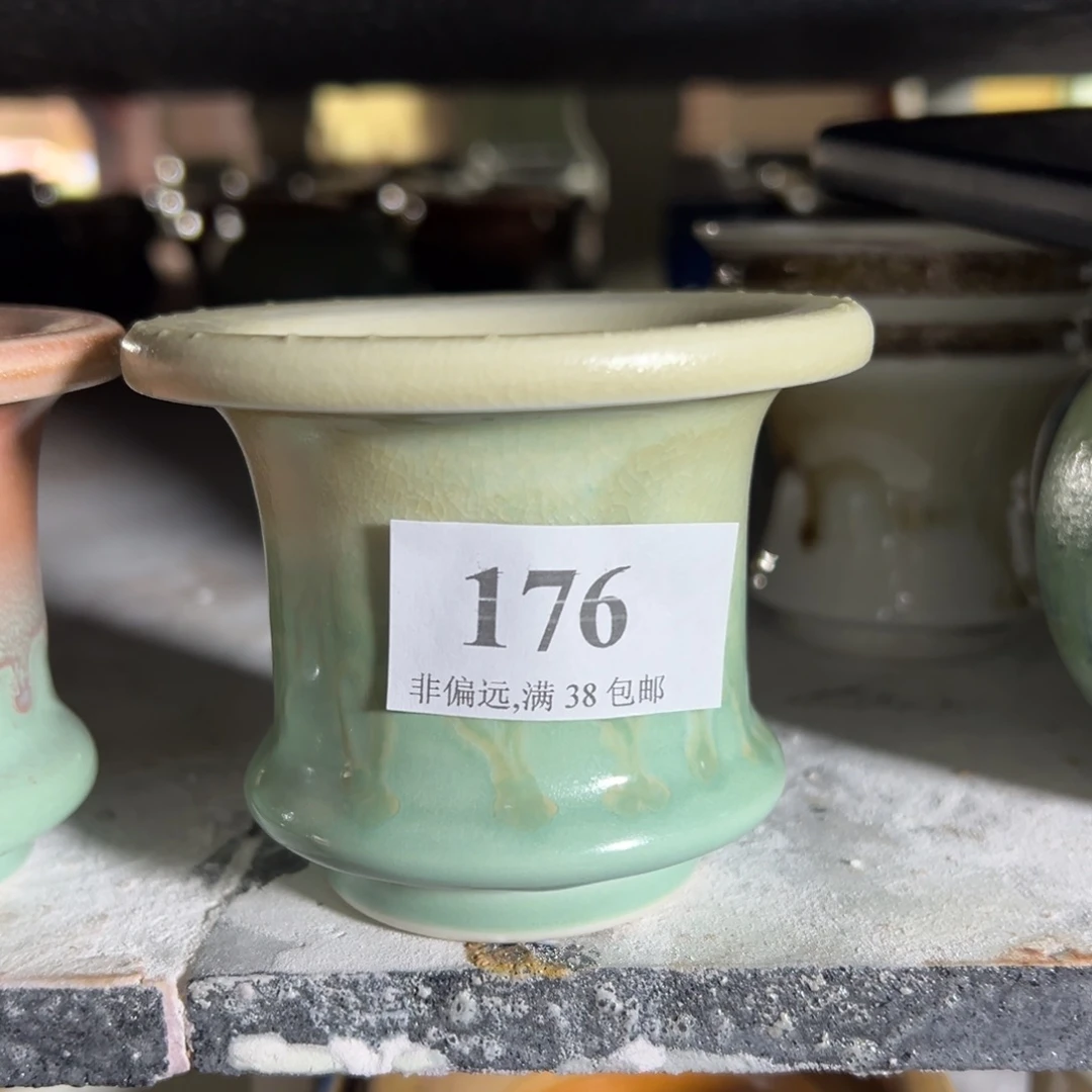 红陶景德镇手工花盆