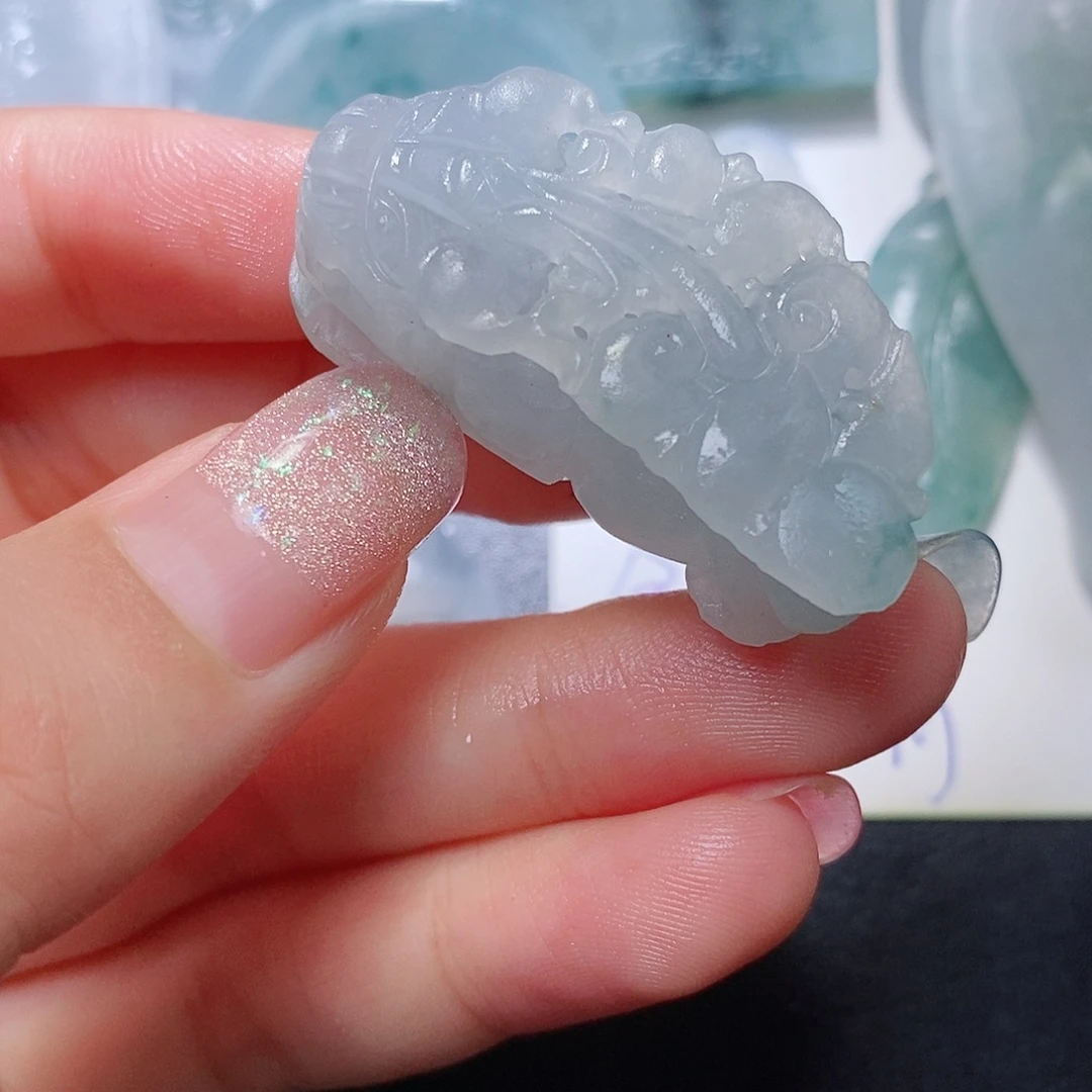 未镶嵌定制翡翠毛货付款后联系客服确认抛光