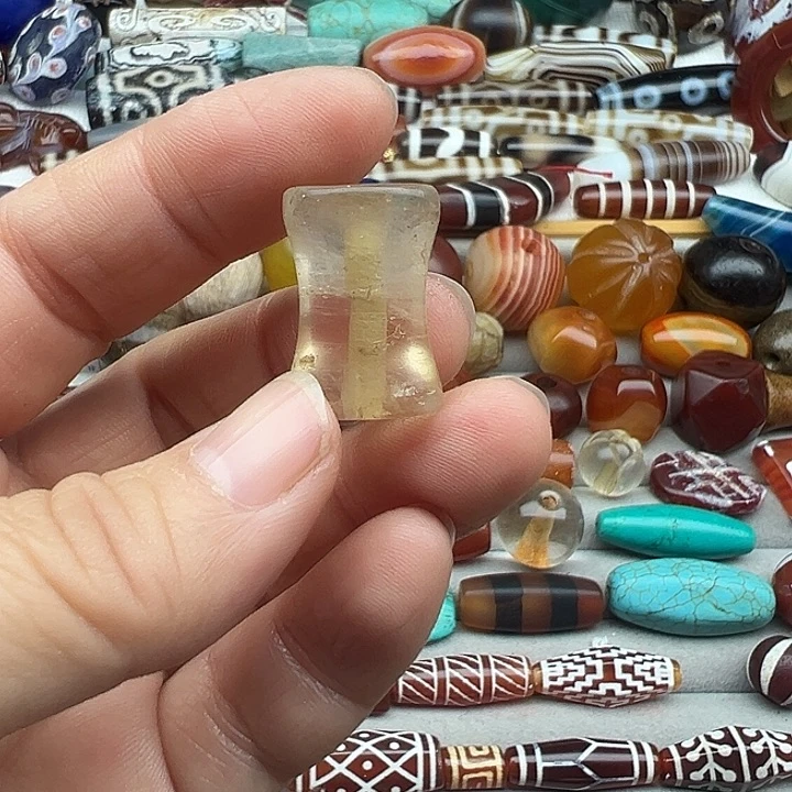 玛瑙/玉髓合金颈饰