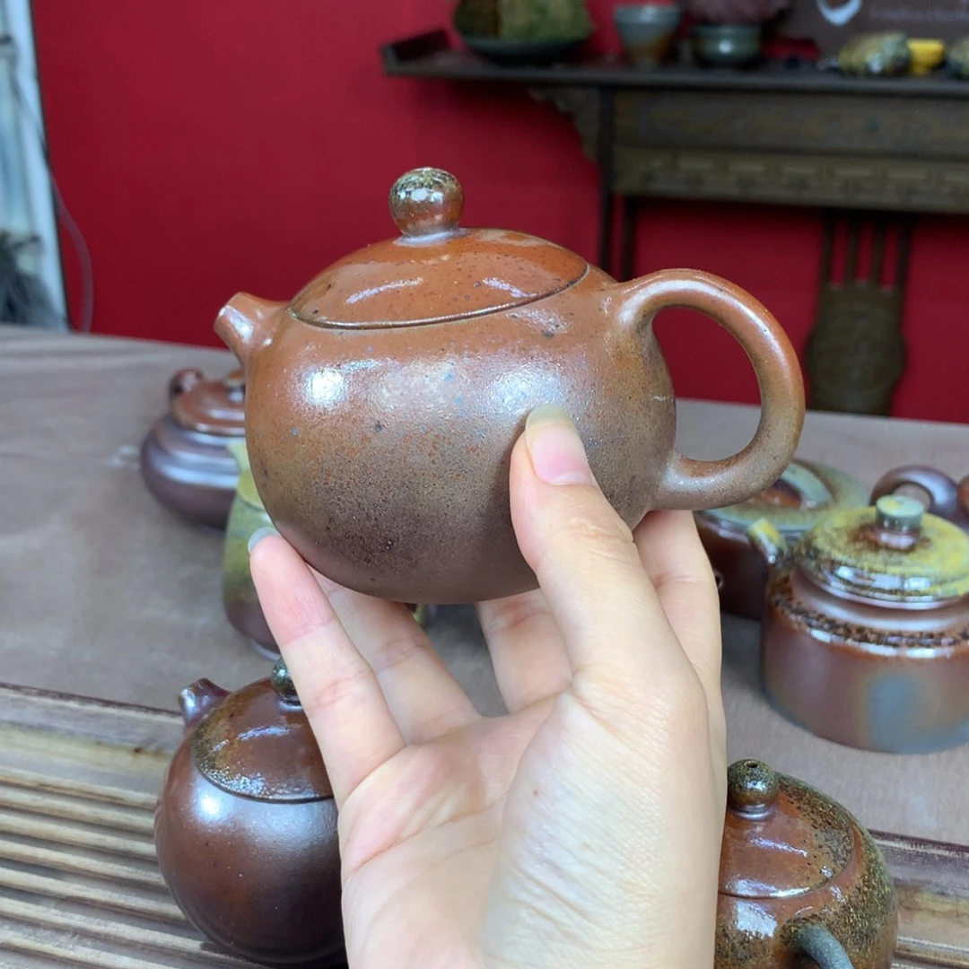 紫砂紫砂纯自然柴烧