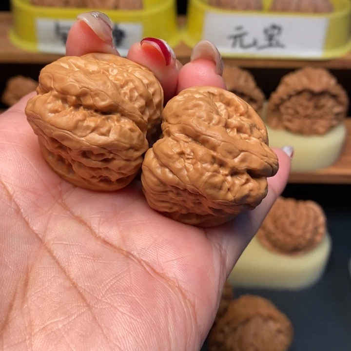 宁***宁吊坠文玩核桃35蛤蟆头