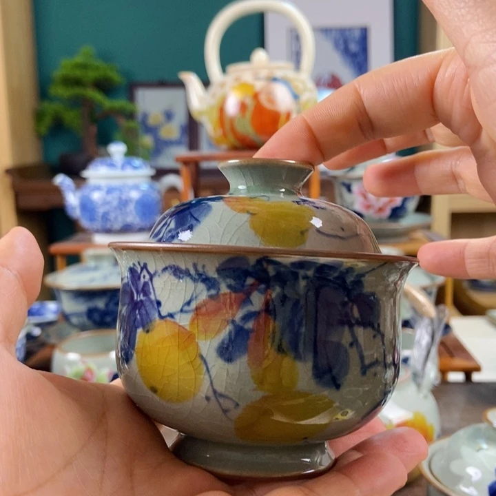 瓷片手工制作工艺精湛等特点