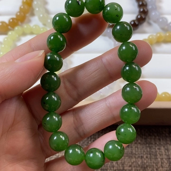 和田玉未镶嵌手串