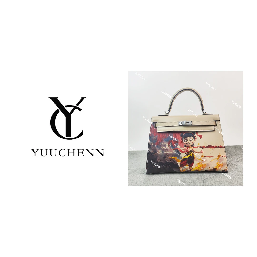 YUUCHENN/   进口box皮25cm 彩印哪吒 HH6031