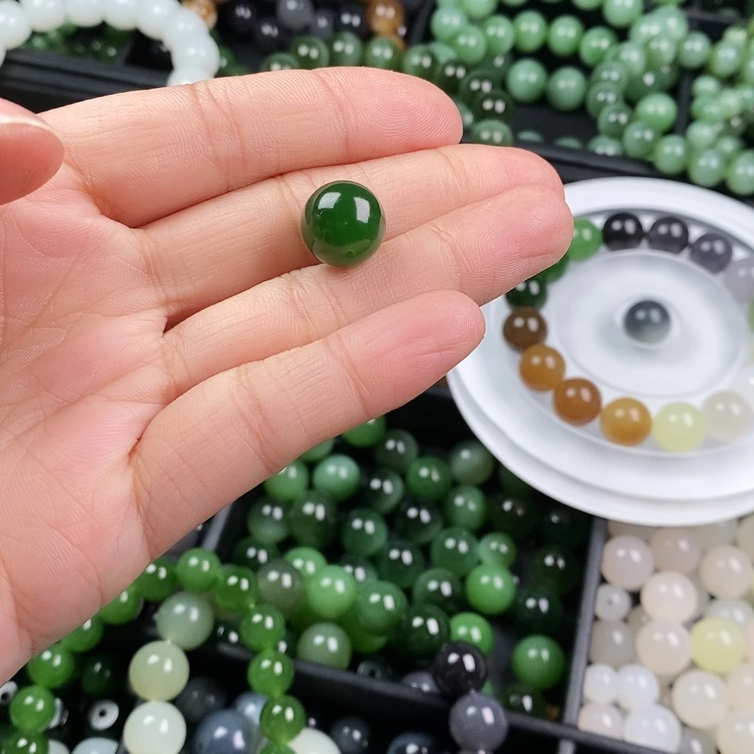 和田玉（碧玉）未镶嵌珠宝半成品