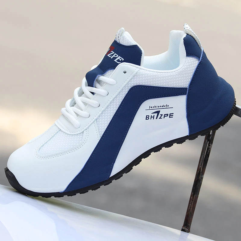 阿甘鞋男夏季网面工装鞋软底透气皮蓬老爹鞋防滑耐磨高档休闲鞋