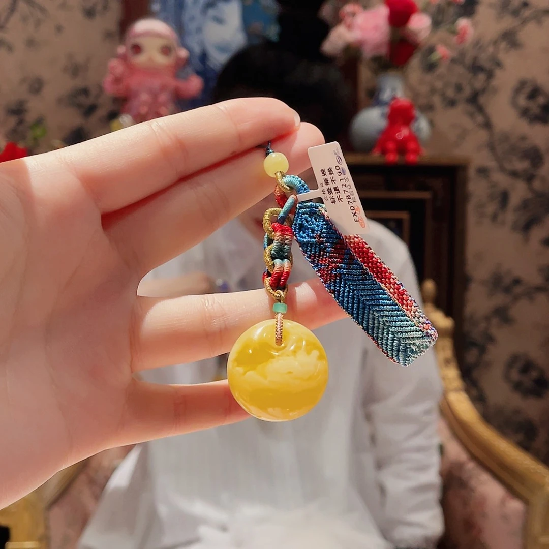 蜜蜡手串未镶嵌挂件