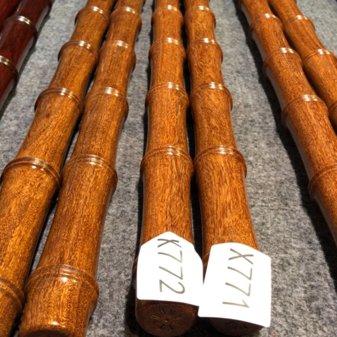 【闪购商品】木u****0金星紫檀竹节棍两根771 772