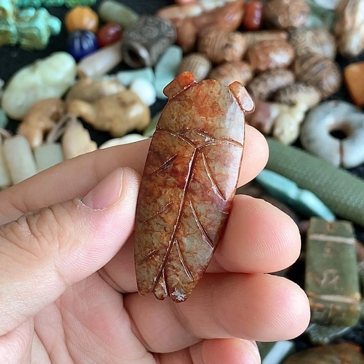 和田玉未镶嵌颈饰7