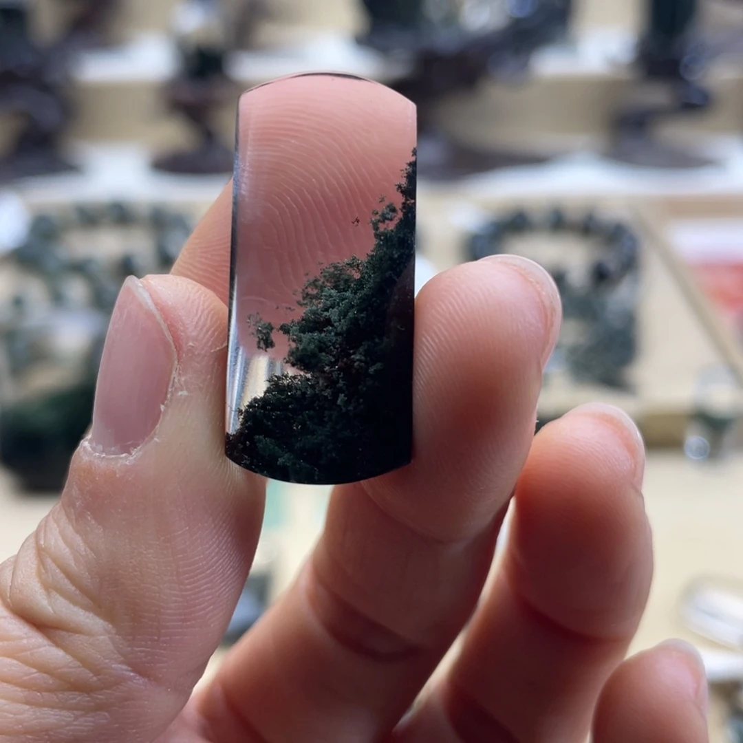 水晶颈饰未镶嵌看*绿幽灵聚宝盆无事牌打孔不退换