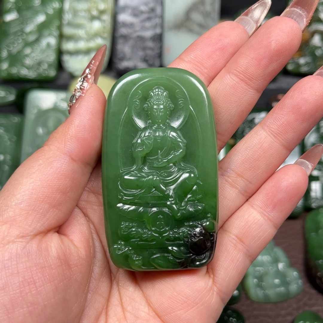 和田玉挂件未镶嵌