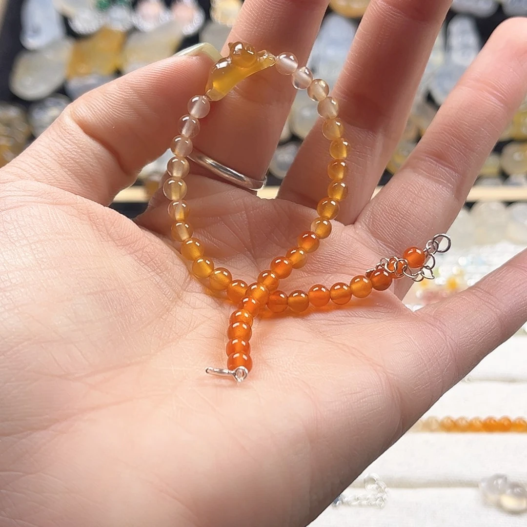 玛瑙/玉髓手镯合金每****