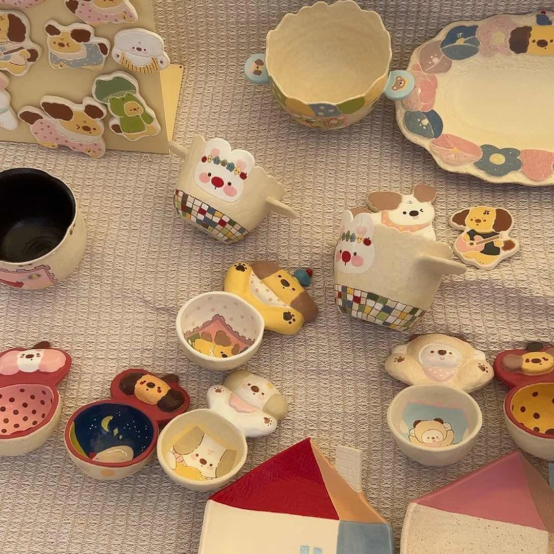 瓷片手做陶瓷哈哈哈哈哈