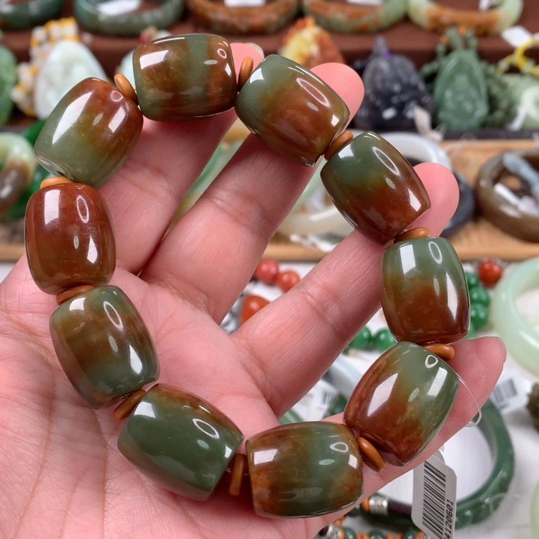 和田玉手链未镶嵌