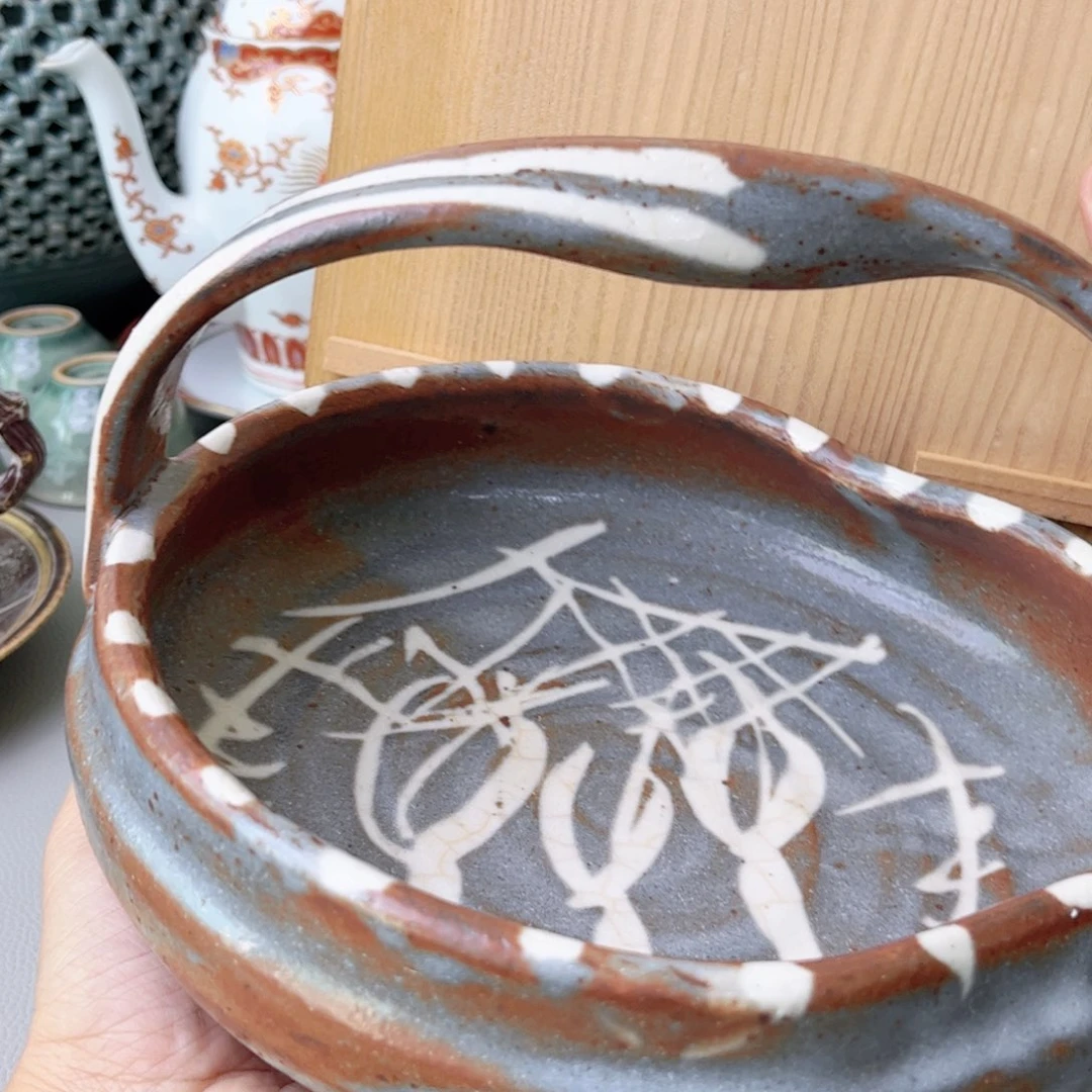 好***年瓷片有沁色欢迎光临美桃儿