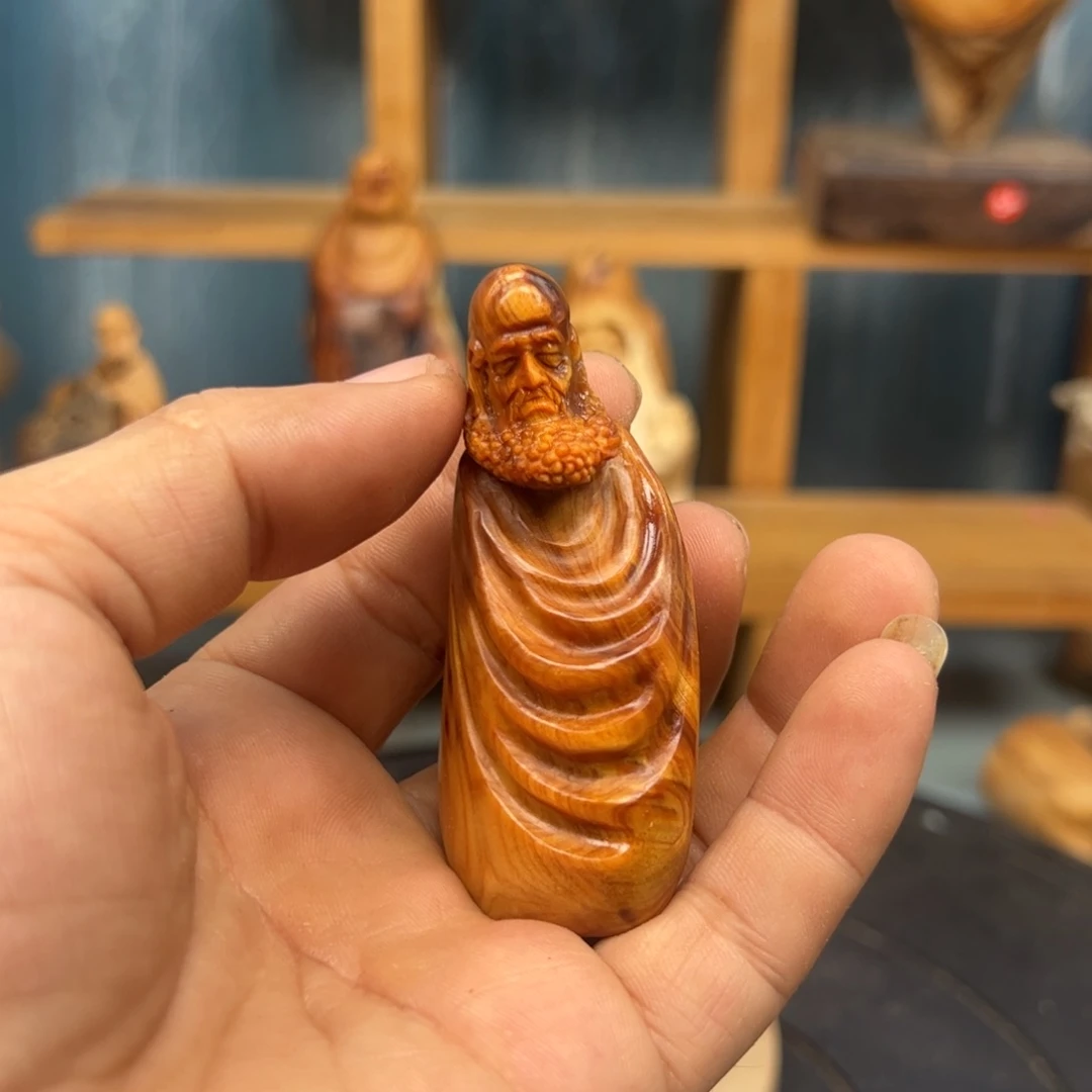 木用****9崖柏木摆件手把件