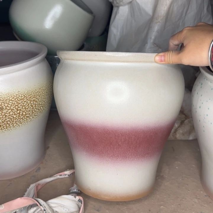 瑕疵花盆处理口22高25