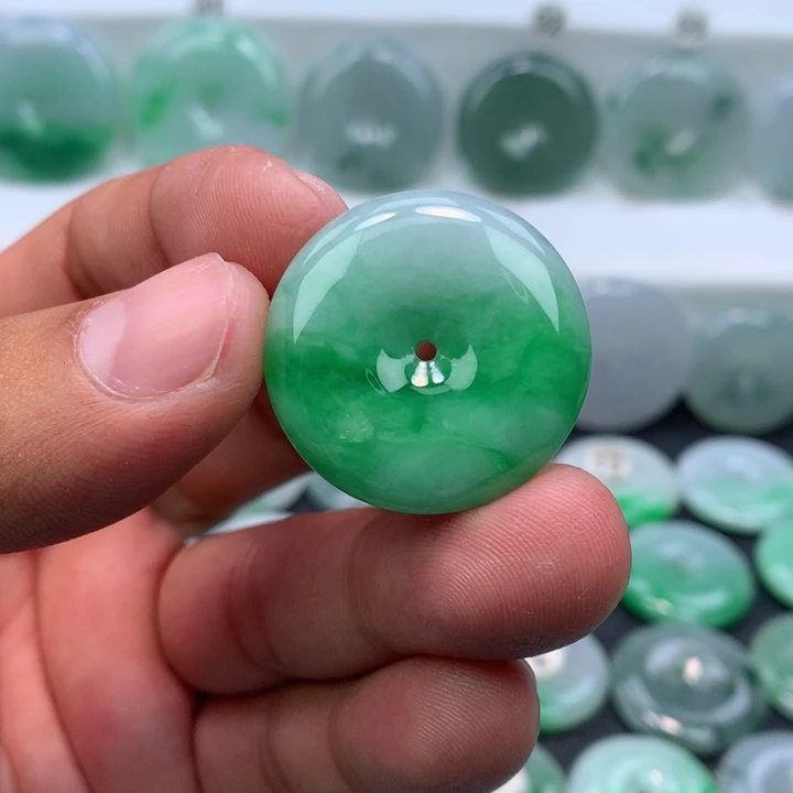 颈饰未镶嵌翡翠缅甸天然A货翡翠29-6.6