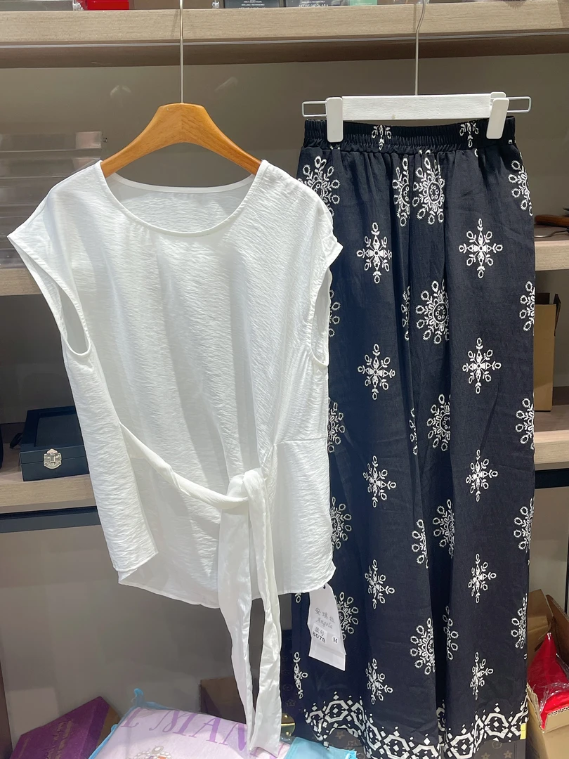 女款套装时尚休闲休闲百搭夏季宽松