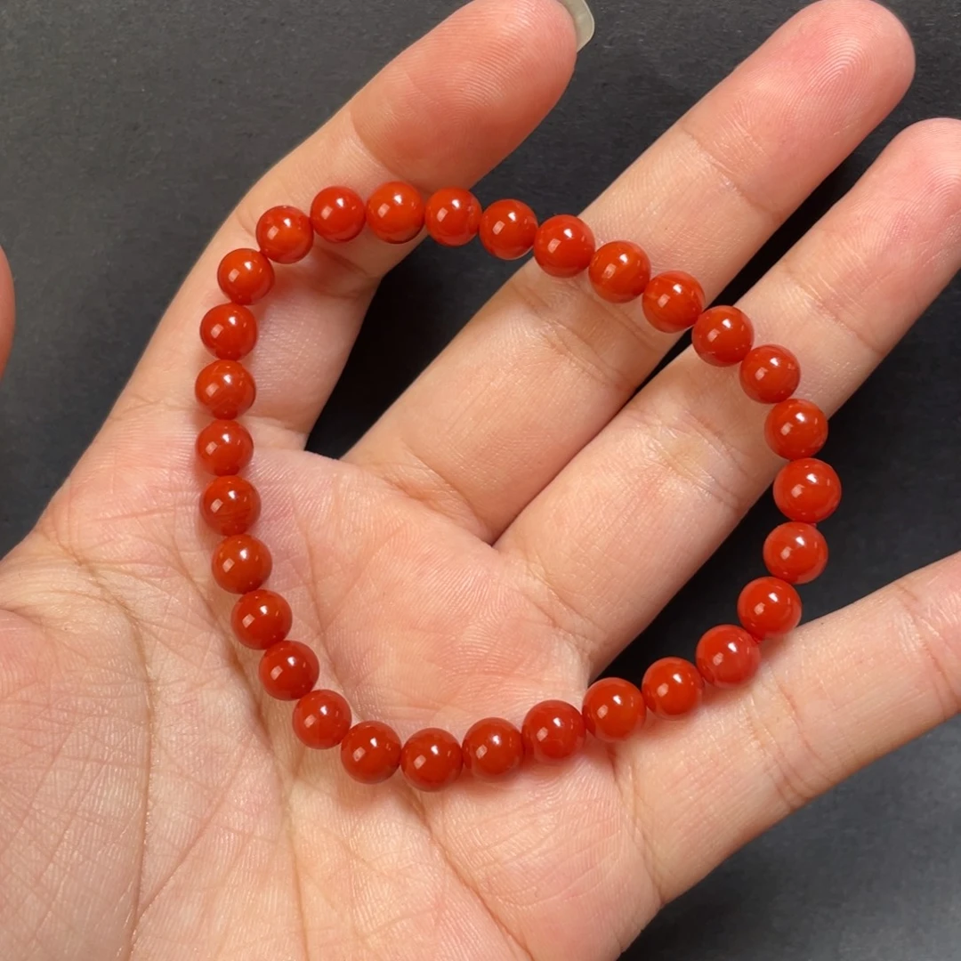 南红玛瑙未镶嵌颈饰8