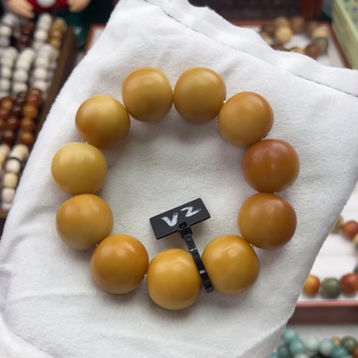 菩提根/象牙果手串卡24苹果干磨微瑕