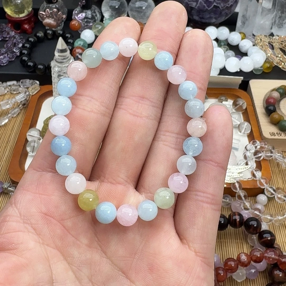 水晶银S925镶嵌手链