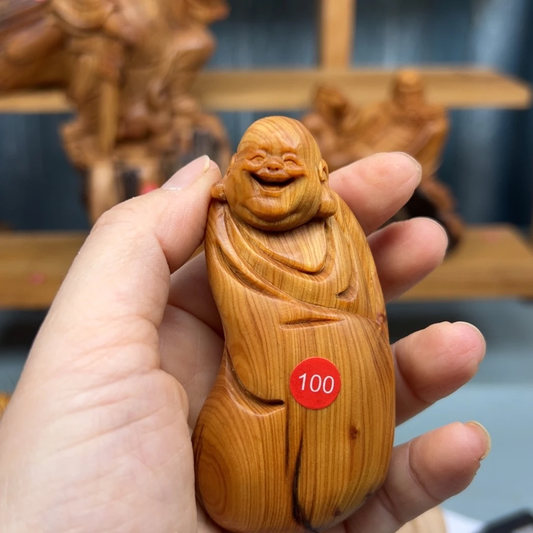 柏木崖柏木摆件手把件23