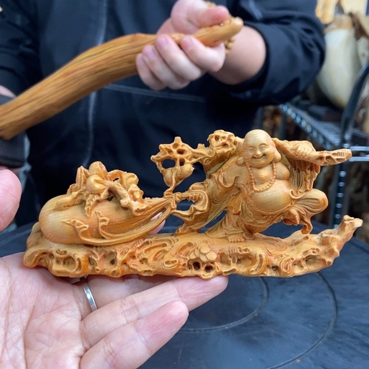 柏木（崖柏）手把件