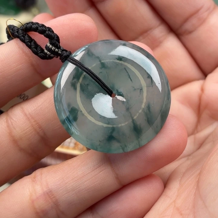 颈饰未镶嵌翡翠天然翡翠a货