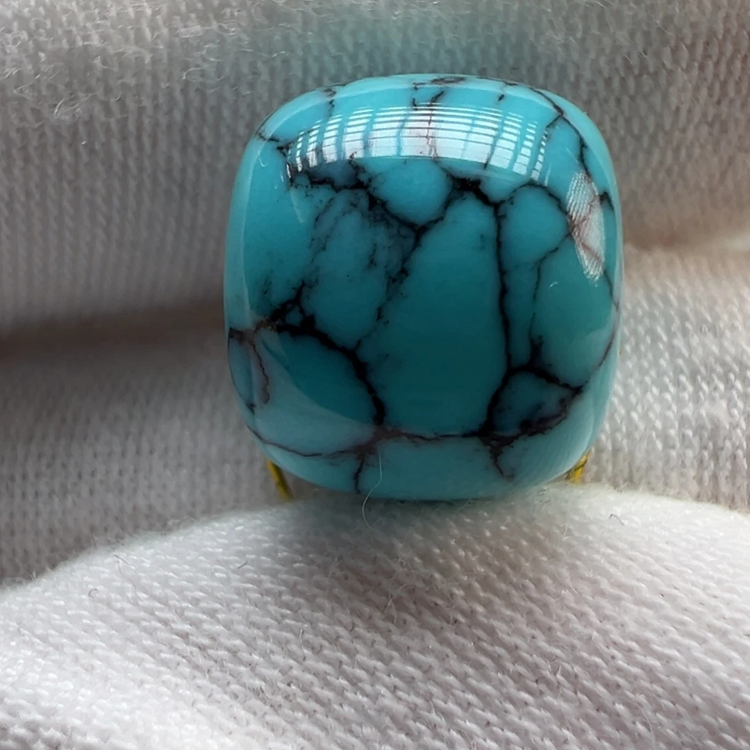 绿松石未镶嵌配饰12.3×10.9