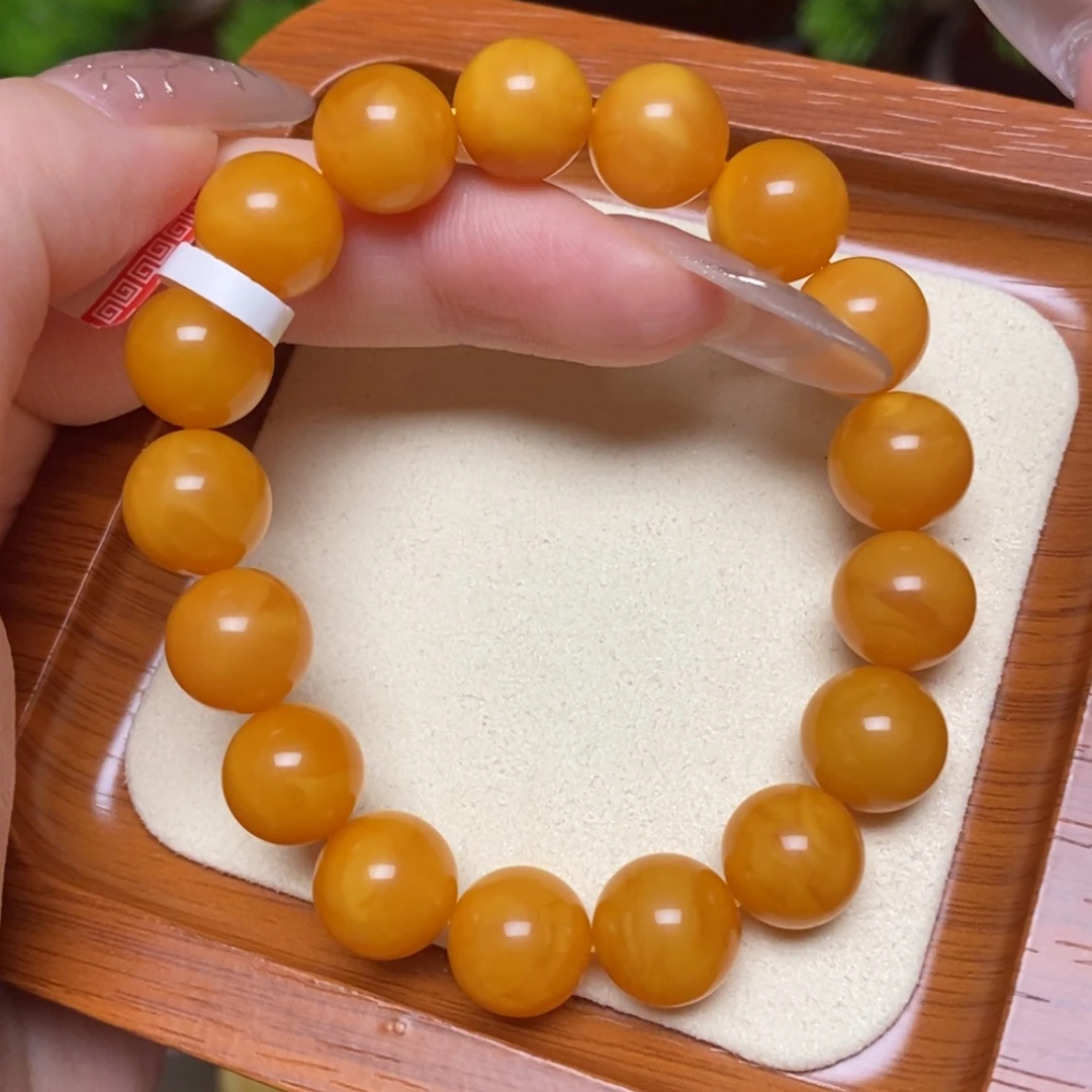 【闪购商品】未镶嵌蜜蜡手链手串