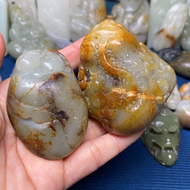 颈饰未镶嵌和田玉良*厚