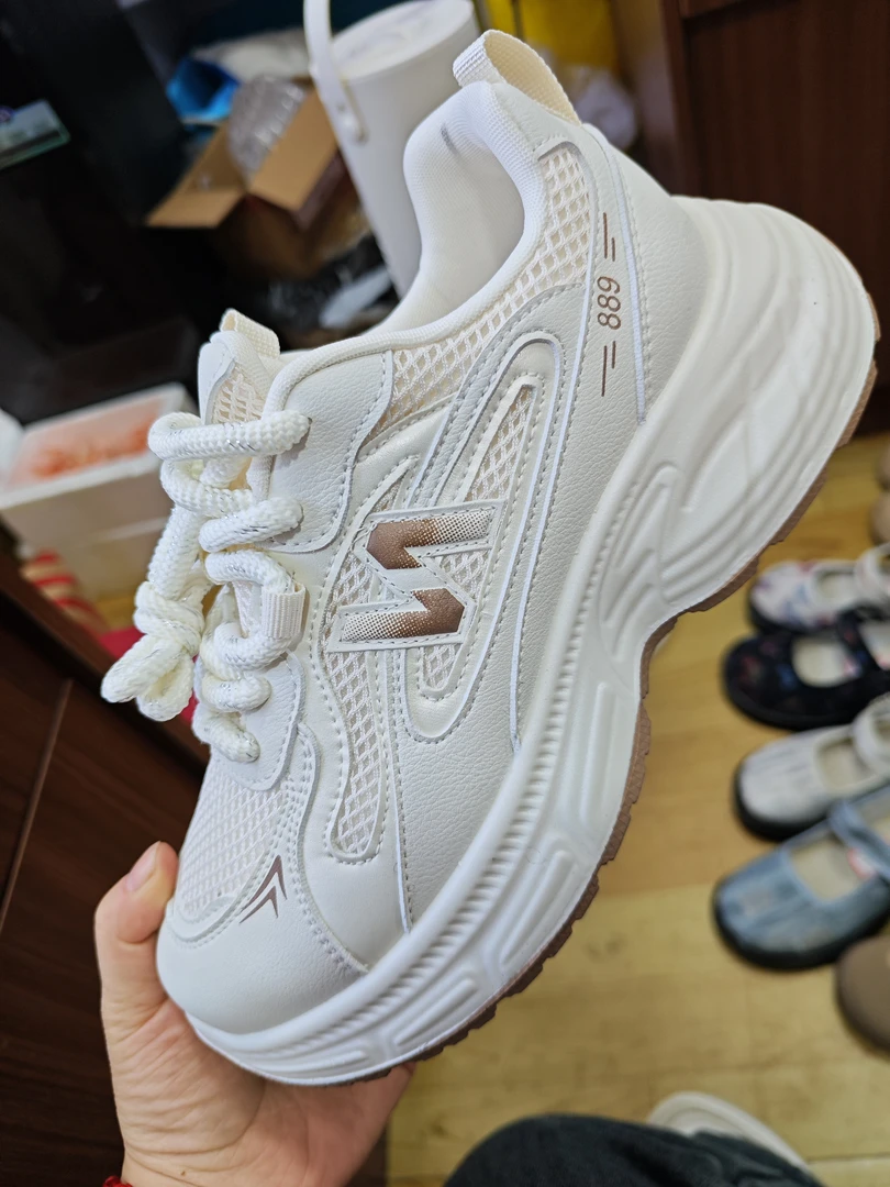 99-51超轻双色新款运动女布鞋