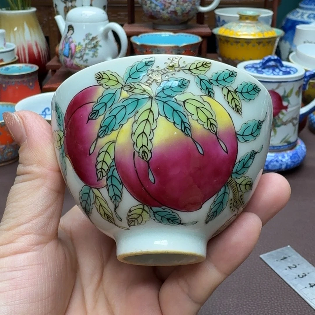 瓷片景德镇仿古手工制作精品展示