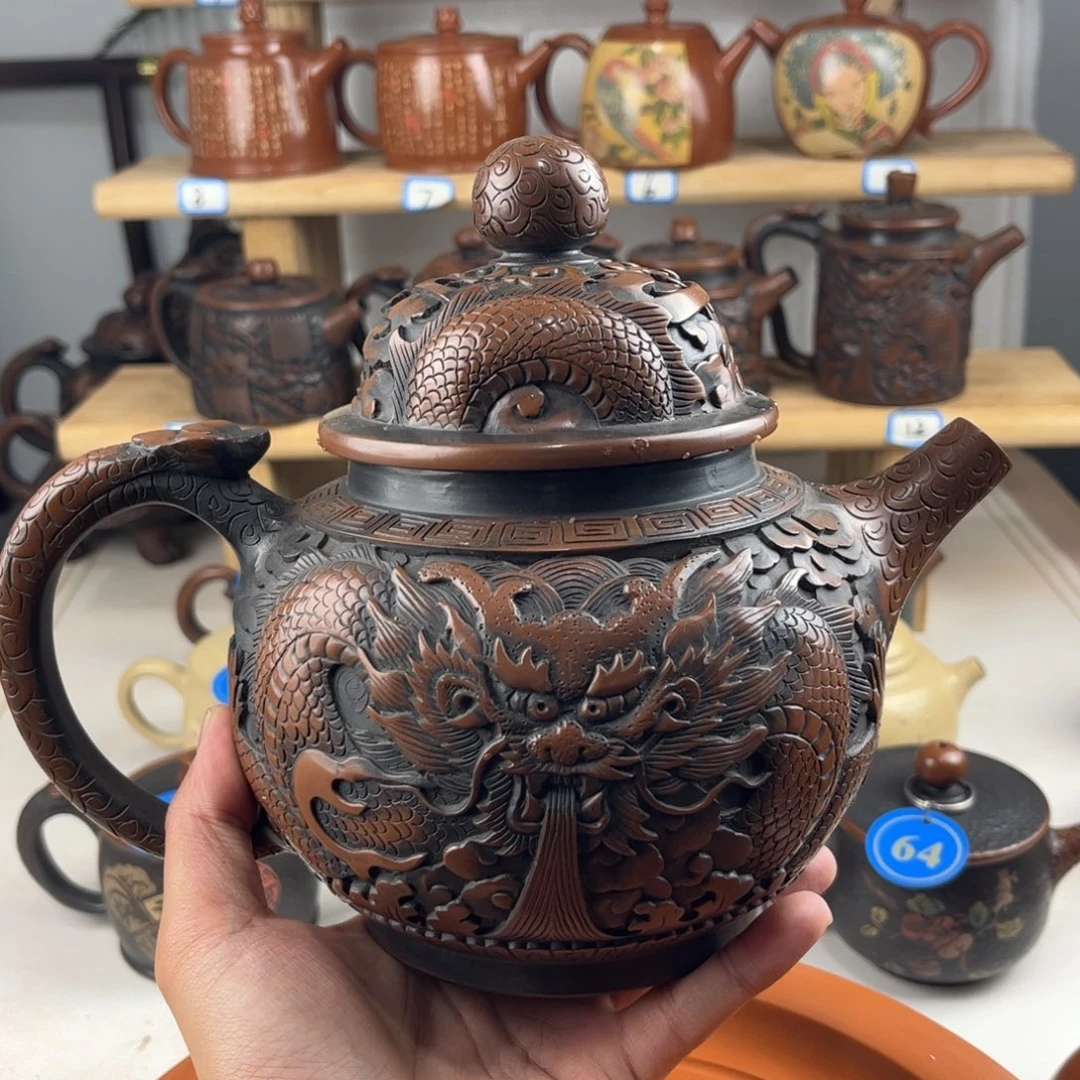 壶晓**子建水紫陶全手工制作，老匠人传承手艺