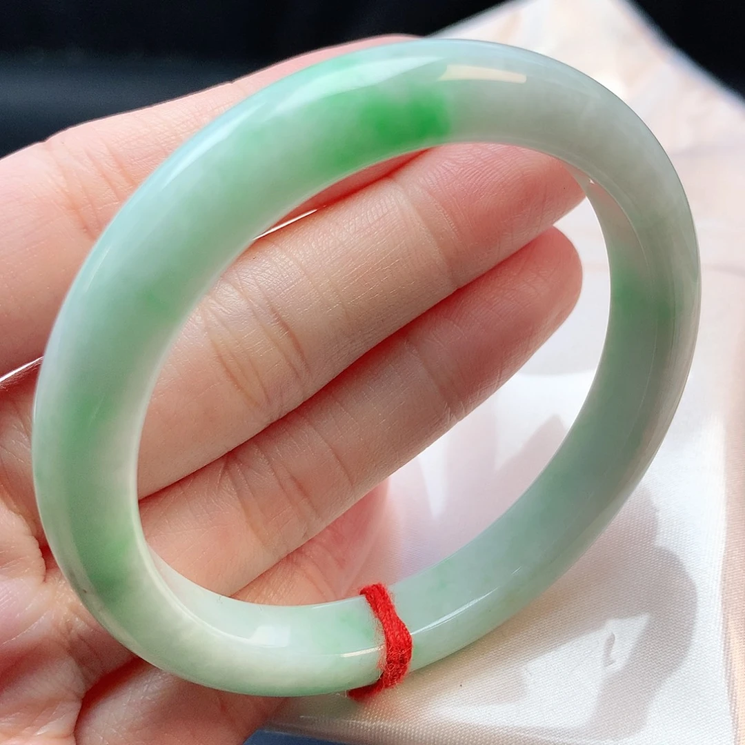 未镶嵌手镯翡翠54圈口882652