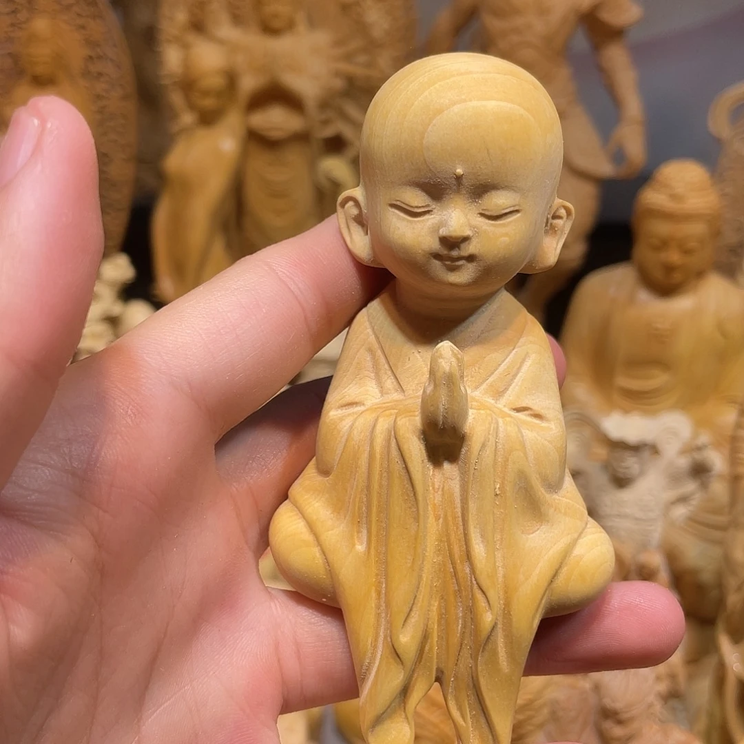 黄杨木黄杨木坐禅和尚