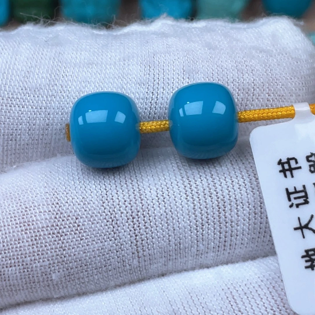 绿松石未镶嵌挂件10mm