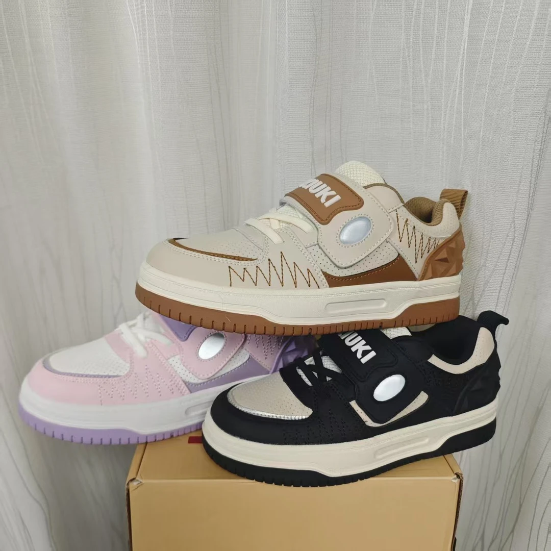 U家清仓童鞋板鞋运动鞋软底时尚潮洋气百搭男童女童儿童秋季