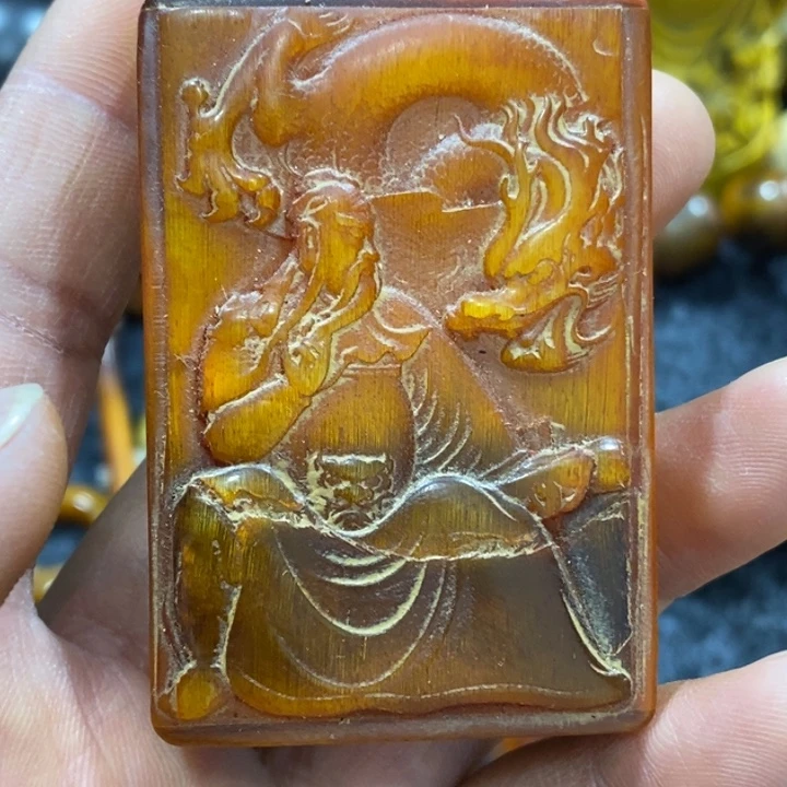 滴血莲花菩提吊坠