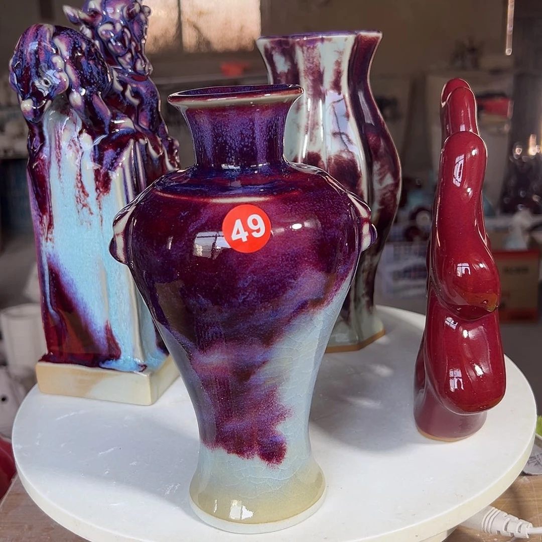 摆件郑家钧窑摆件