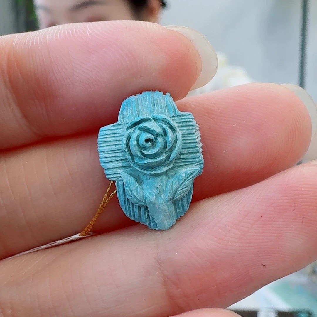 未镶嵌绿松石珠宝奇石