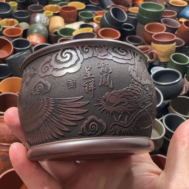 茶杯紫砂全手工紫砂