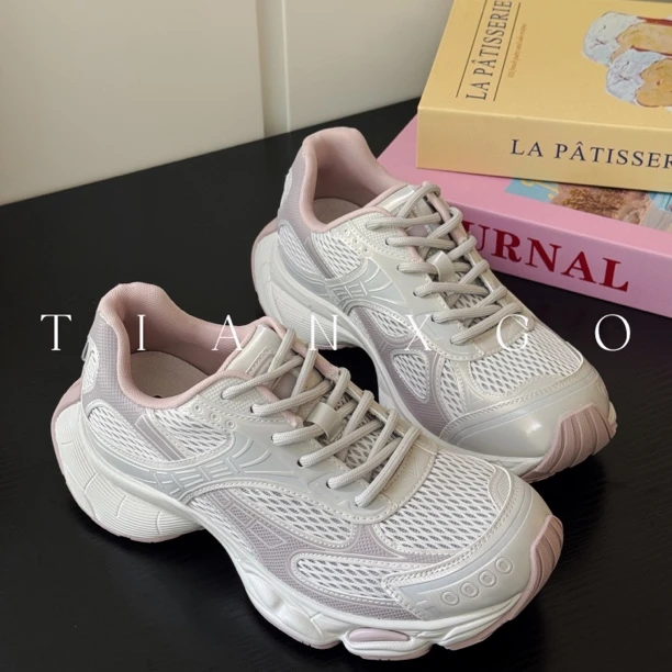 TIANXGO｜25new时尚女鞋百搭运动鞋老爹鞋休闲鞋透气厚底潮鞋