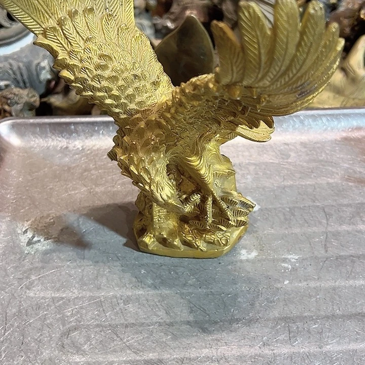 熊*黄铜摆件工艺品，