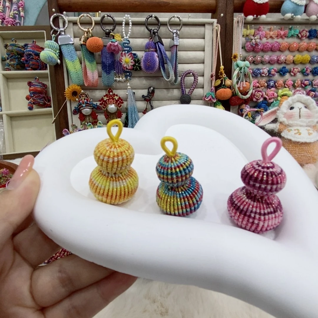葫芦挂件手工编绳