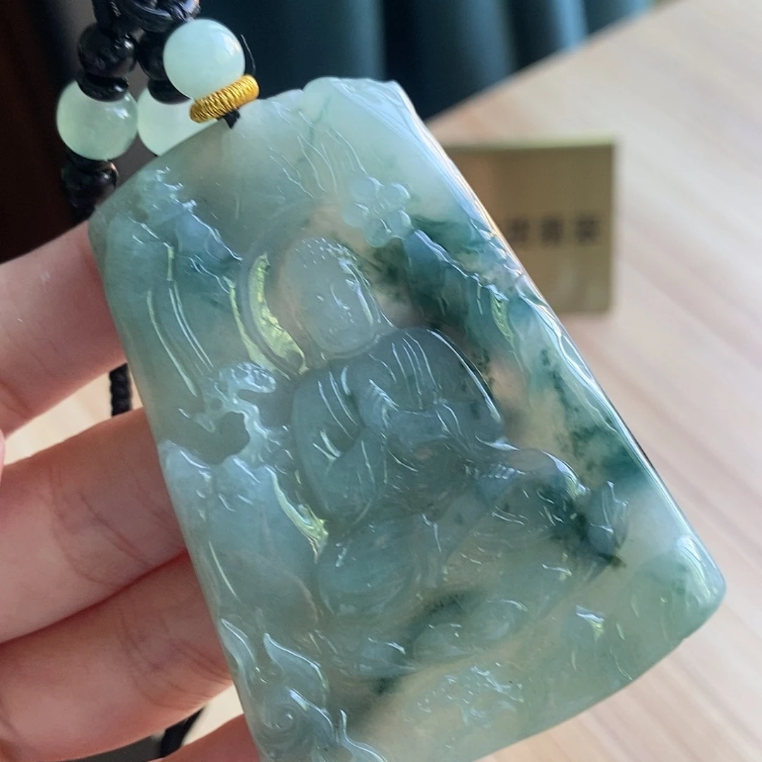 【闪购商品】颈饰未镶嵌翡翠天然缅甸A货翡翠