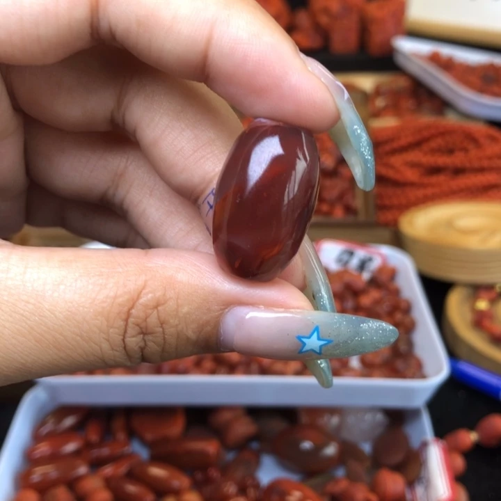南红玛瑙未镶嵌吊坠(不含链)