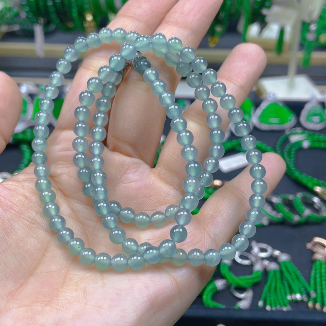 颈饰未镶嵌翡翠项链5